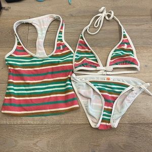 Juicy Couture beach 3 piece swim suit